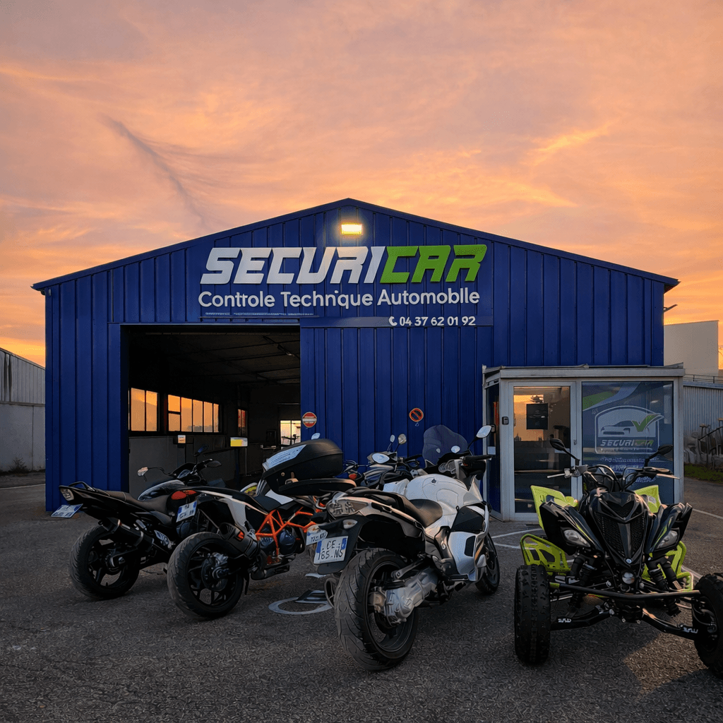 Le Contrôle Technique Pour Motos, Scooters Et Sans Permis Est Disponible Dans Nos Centres !